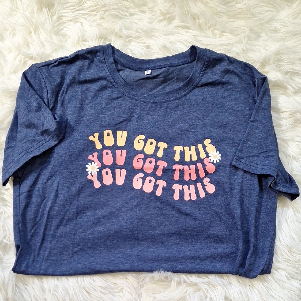 Kids Blue Graphic T-Shirt